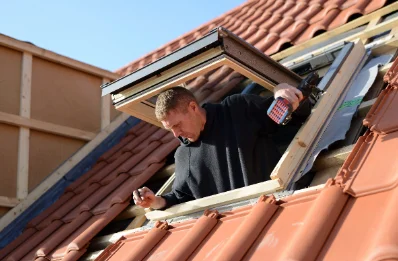 Pose de fenêtres de toit Velux à Maizet